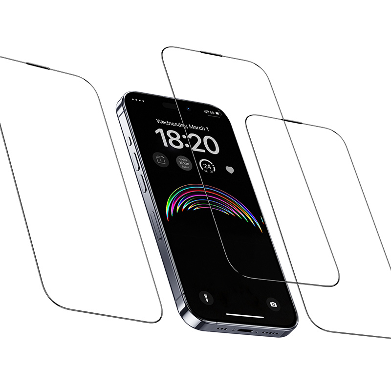 Benks Tempered glass JoyView Anti-reflection Glass for Iphone 15 Pro Max black