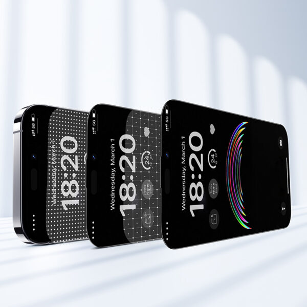 Benks Tempered glass JoyView Anti-reflection Glass for Iphone 15 Pro black
