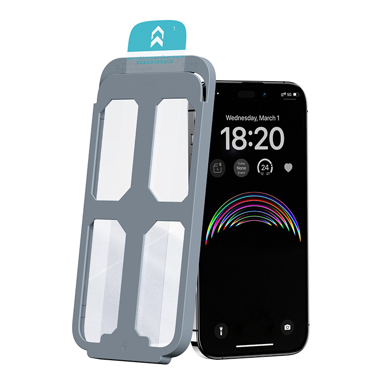 Benks Tempered glass JoyView Anti-reflection Glass for Iphone 15 Pro black