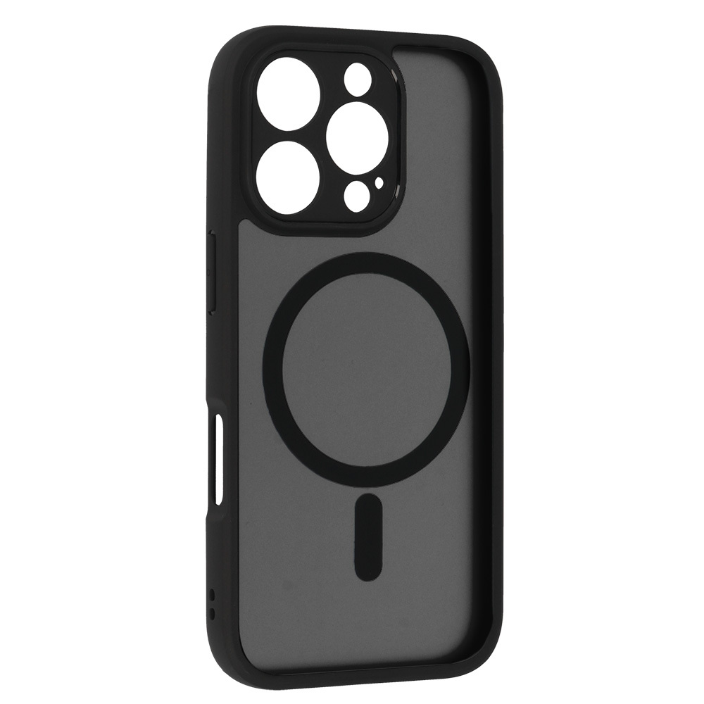 Full Matte Mag Cover for Iphone 15 Pro Max black