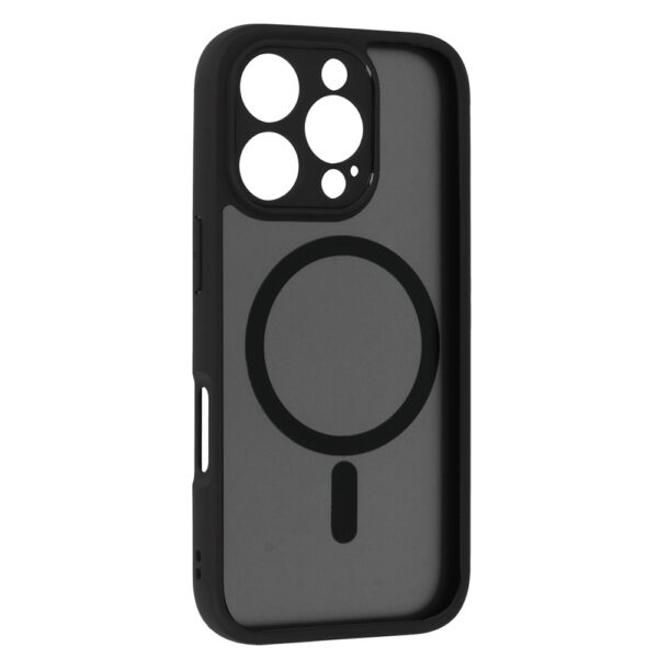 Full Matte Mag Cover for Iphone 16 black