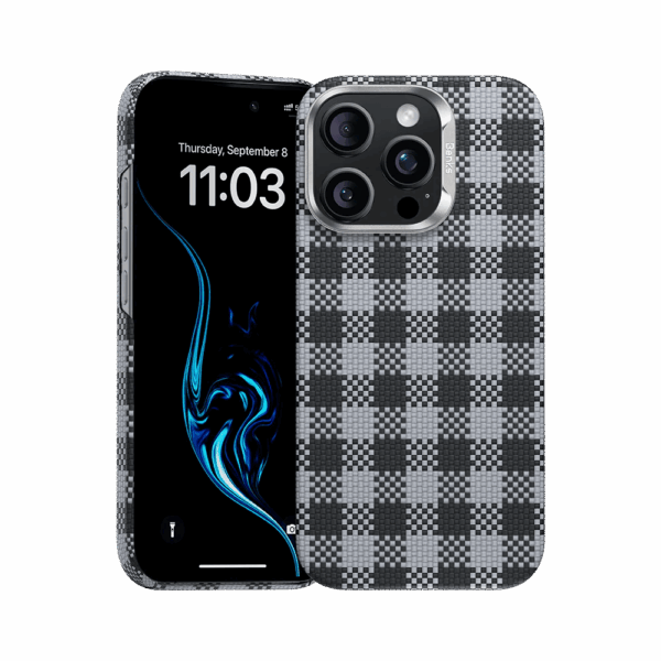 Benks Magnetic Armor Vichy Kevlar Case (BF66) for Iphone 16 Pro Max black