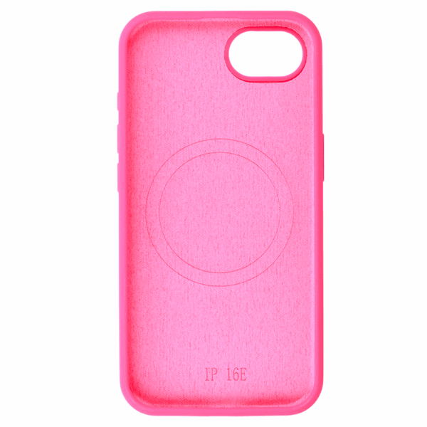 Magsafe Slim Silicone for Iphone 16e pink