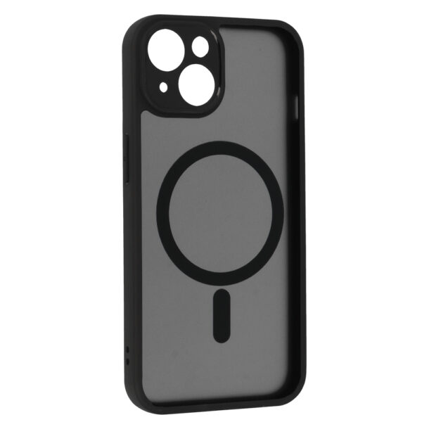 Full Matte Mag Cover for Iphone 14 black