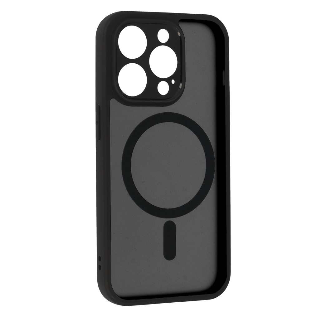 Full Matte Mag Cover for Iphone 14 Pro black
