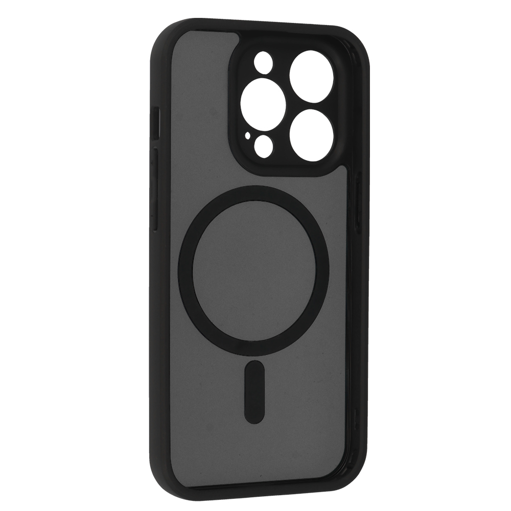 Full Matte Mag Cover for Iphone 14 Pro black