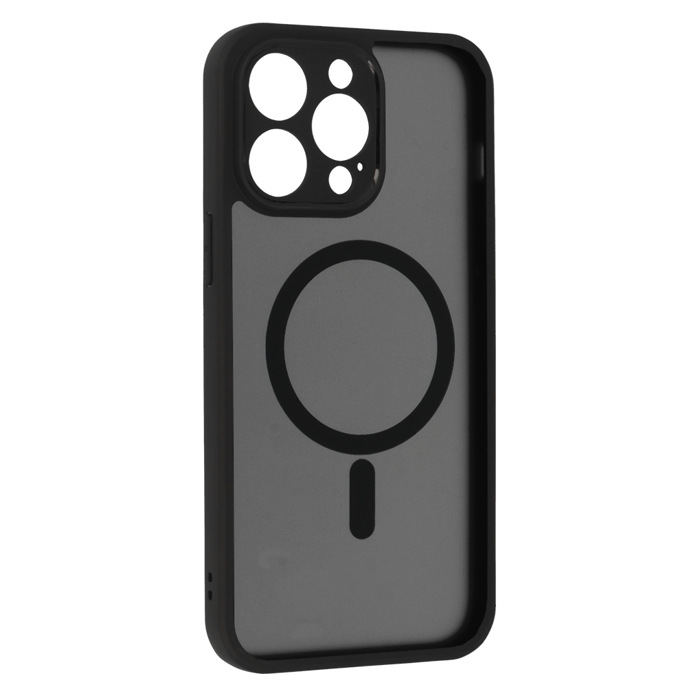Full Matte Mag Cover for Iphone 14 Pro Max black