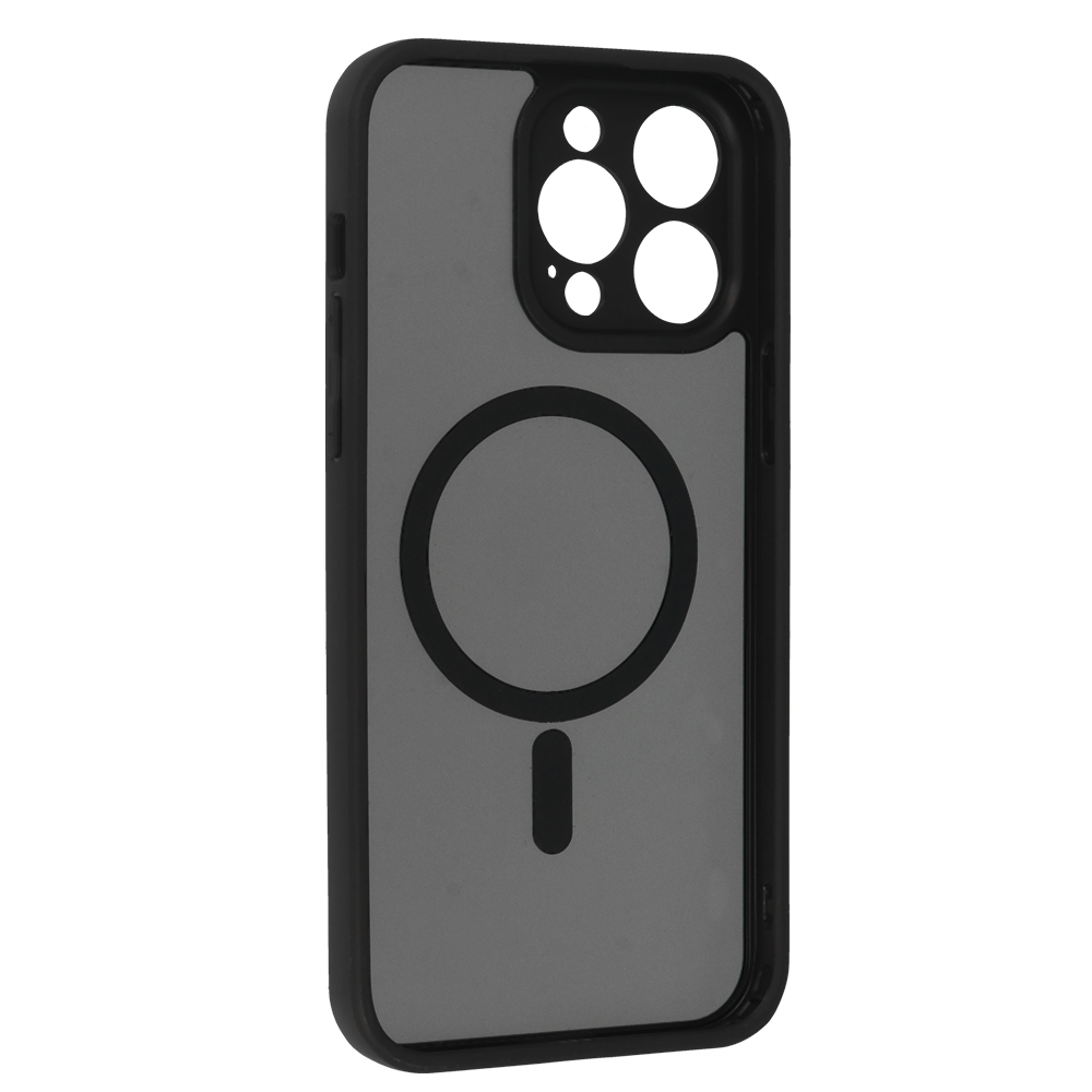 Full Matte Mag Cover for Iphone 14 Pro Max black