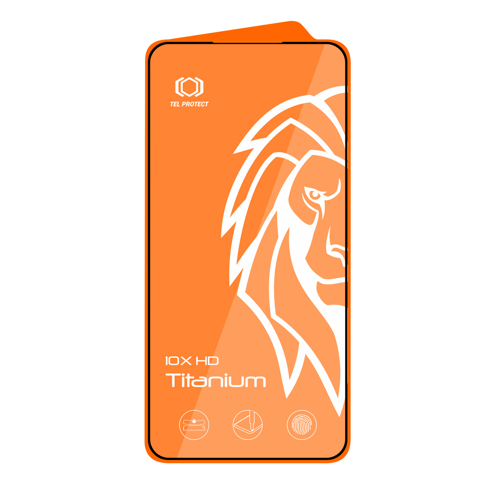 Tempered glass Tel Protect 10X HD Titanium for Samsung Galaxy S22/S23 (with fingerprint unlock) (envelope)