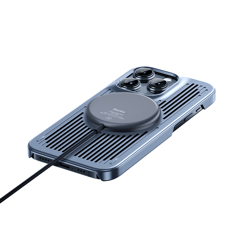 Benks Magnetic Biliz Cooling Case (0060) for Iphone 15 Plus grey