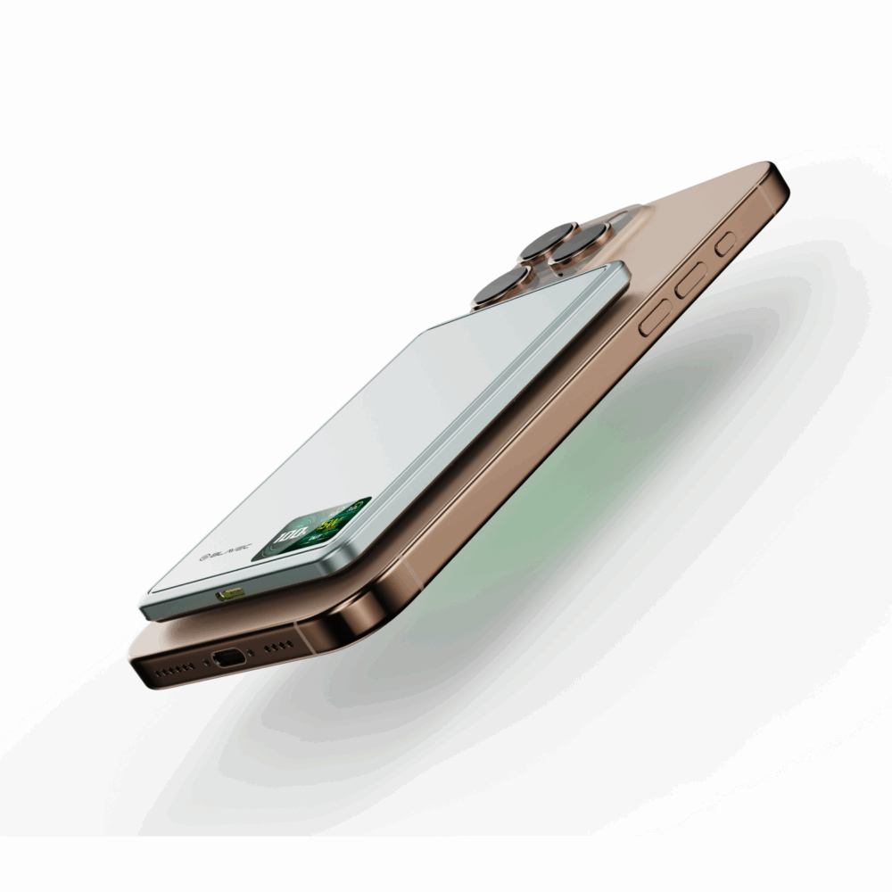 Blavec Power Bank 5000mAh BJ-03 Ultra Slim 7,8mm - Type C - 22,5W magnetic Magsafe 3 in 1 (PBBJ03-MC5G) grey