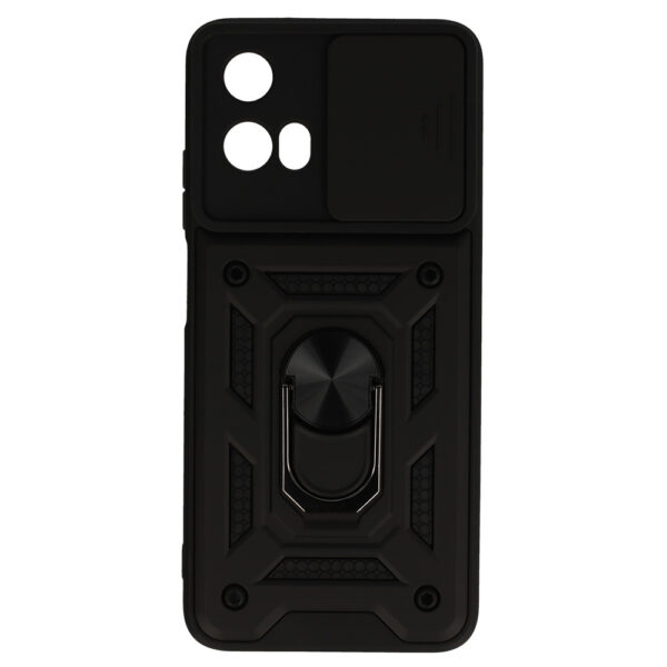 Slide Camera Armor Case for Motorola Moto G45 5G Black