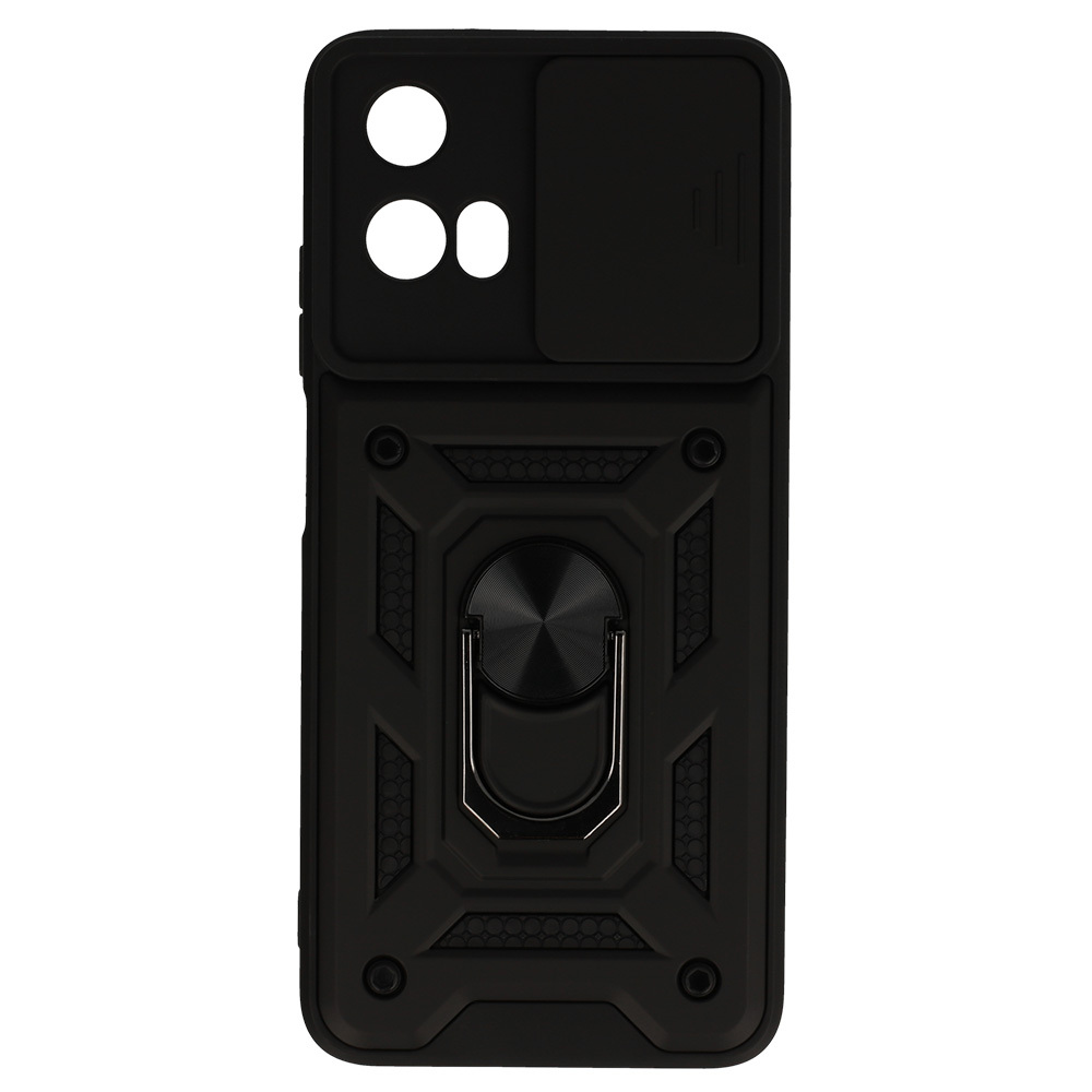 Slide Camera Armor Case for Motorola Moto G45 5G Black