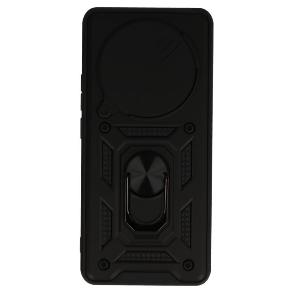 Slide Camera Armor Case for Realme 14 Pro 5G Black