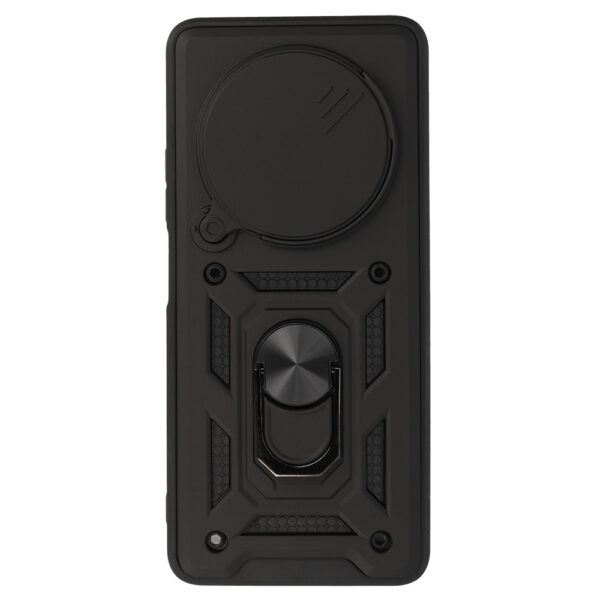 Slide Camera Armor Case for Xiaomi Redmi A3 Pro Black