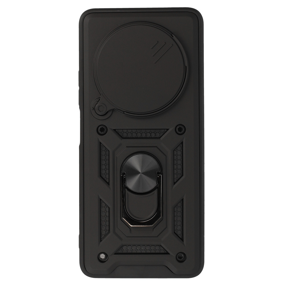 Slide Camera Armor Case for Xiaomi Redmi A3 Pro Black