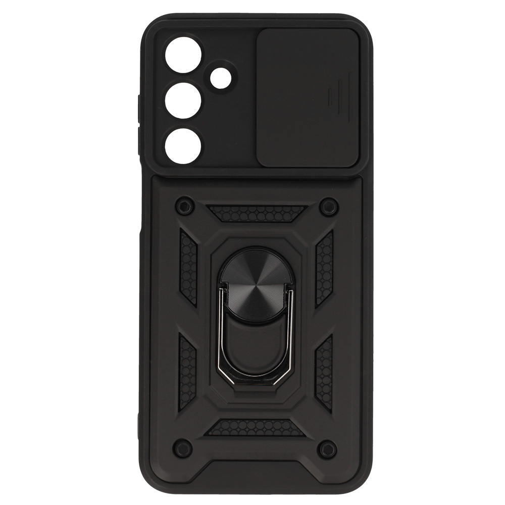 Slide Camera Armor Case for Samsung Galaxy A16 4G/5G Black