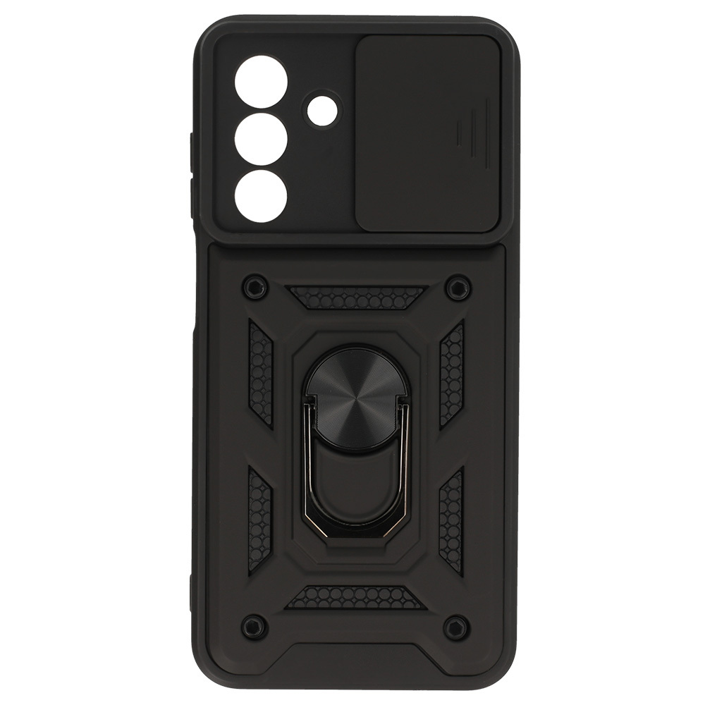 Slide Camera Armor Case for Samsung Galaxy A26 5G Black