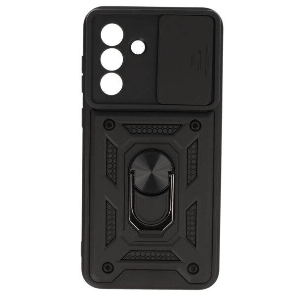 Slide Camera Armor Case for Samsung Galaxy A36 5G Black
