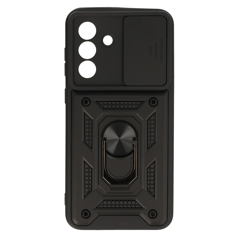 Slide Camera Armor Case for Samsung Galaxy A56 5G Black