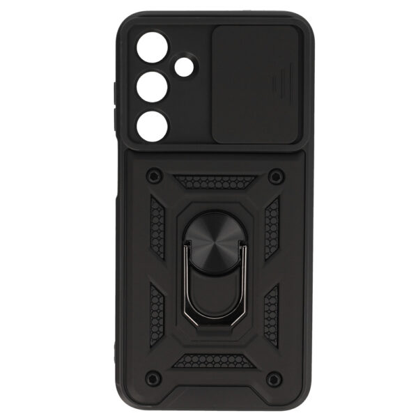 Slide Camera Armor Case for Samsung Galaxy M35 5G Black