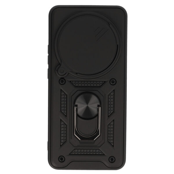 Slide Camera Armor Case for Xiaomi 15 Ultra 5G Black