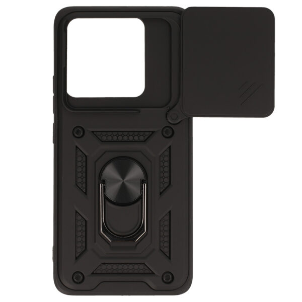 Slide Camera Armor Case for Xiaomi 14T Pro Black
