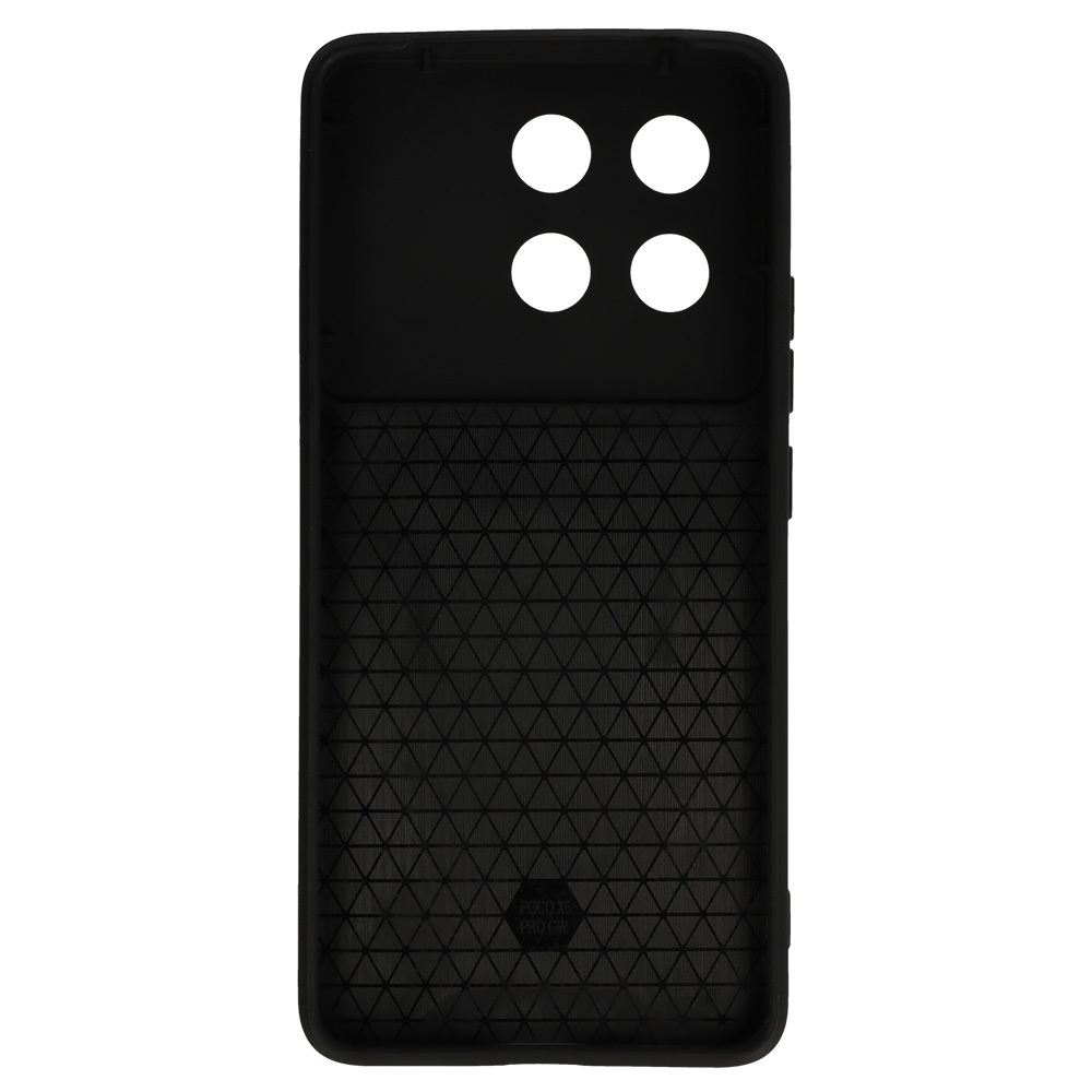 Slide Camera Armor Case for Xiaomi Poco X6 Pro 5G Black