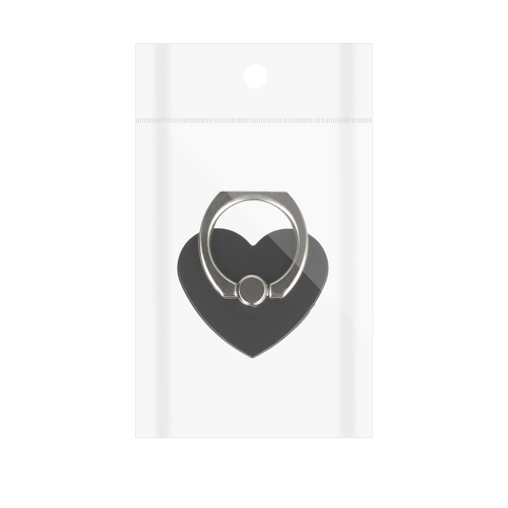Ring Holder HEART - Black