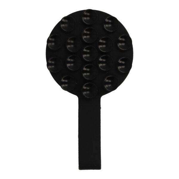 Silicone suction phone holder magnetic with ring MSH9 black
