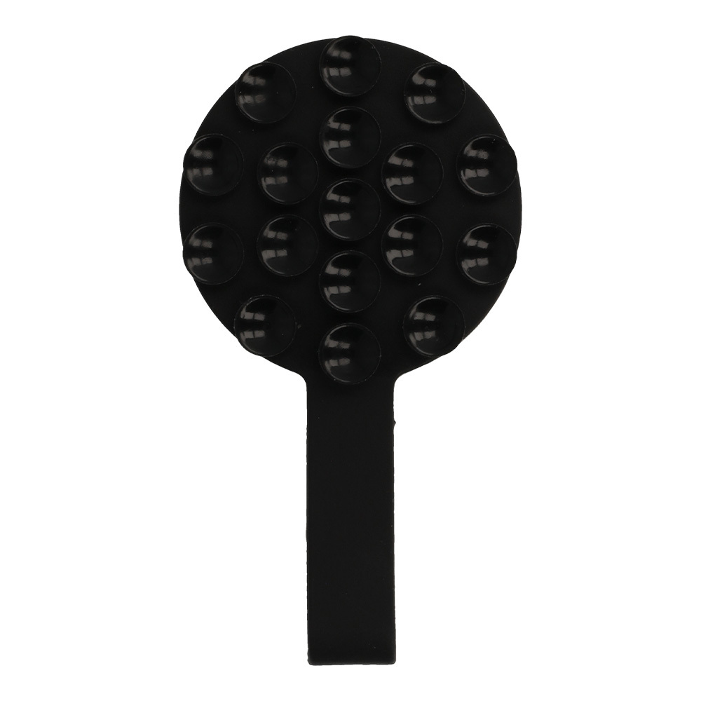 Silicone suction phone holder magnetic with ring MSH9 black