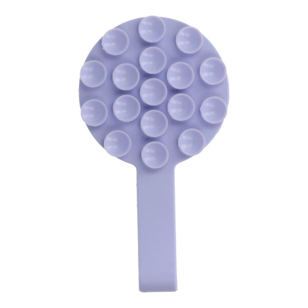 Silicone suction phone holder magnetic with ring MSH9 purple