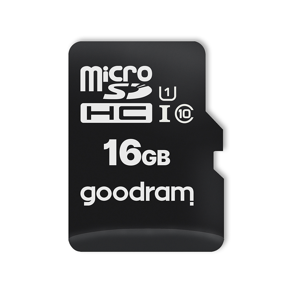 GOODRAM Memory MicroSD Card All in one - 16GB with adapter UHS I CLASS 10 100MB/s + reader
