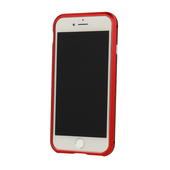Luphie Bicolor Magnetic SWORD Case for Samsung Galaxy S8 Plus black-red