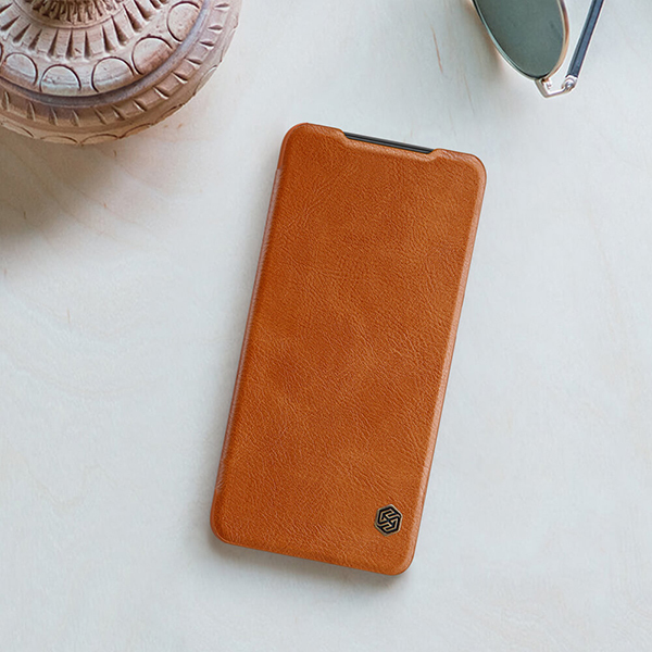 Nillkin Qin for Samsung Galaxy A30 brown