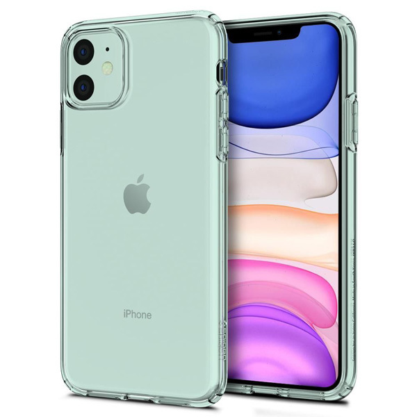 Case SPIGEN Liquid Crystal 076CS27179 for Iphone 11 - Crystal Clear