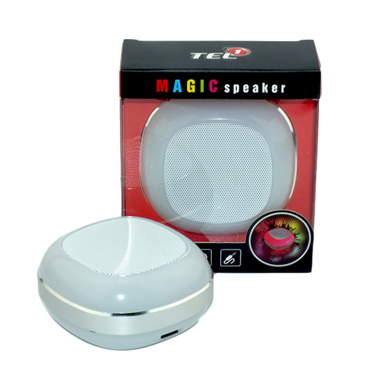 MAGIC TEL1 Portable Speaker with Buetooth, Radio and Colorful LED Lights