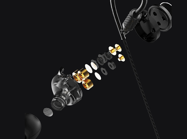 REMAX Earphones - RM-590 Silver