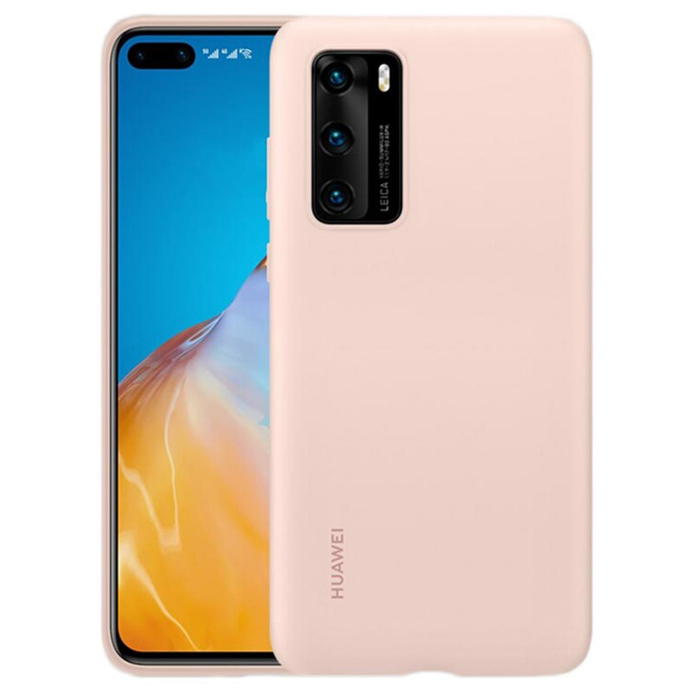 Original Case for Huawei P40 - Silicone Protective Case (51993729) PINK