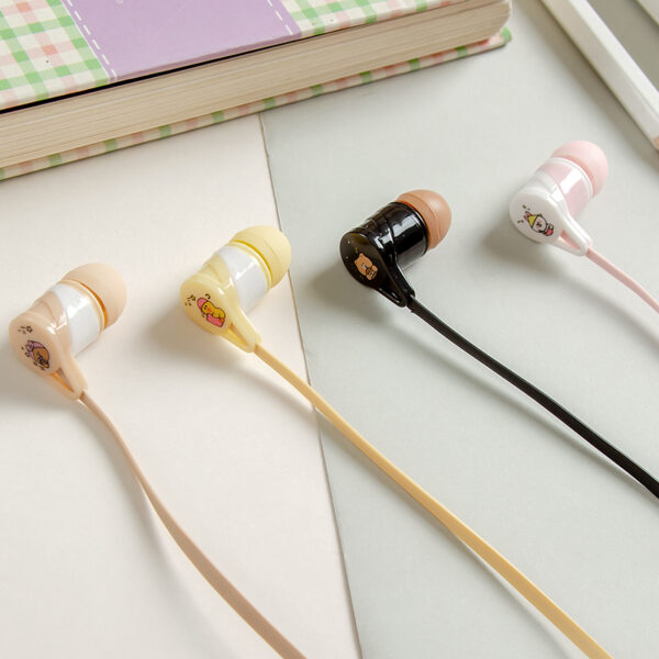 Earphones CASNI - CS-180 with microphone Beige