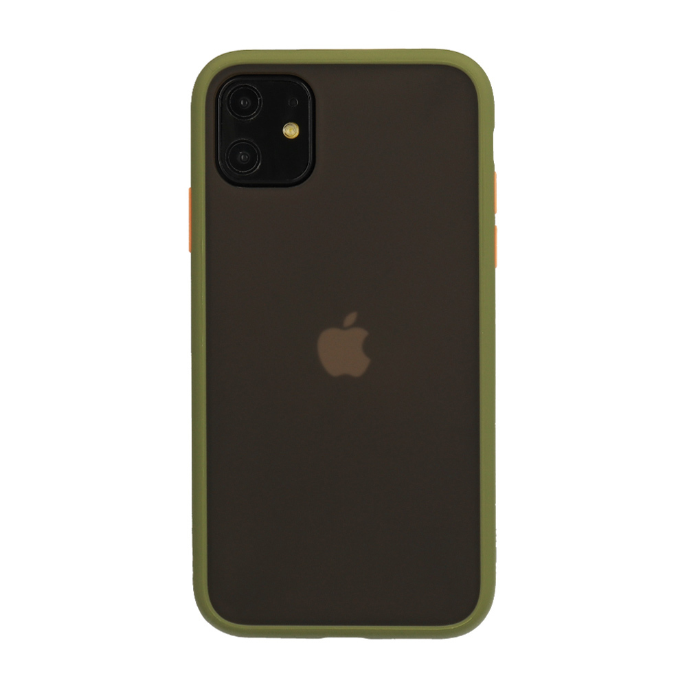 foto_add-66763 Vennus Color Button Bumper for Samsung Galaxy A20S Olive