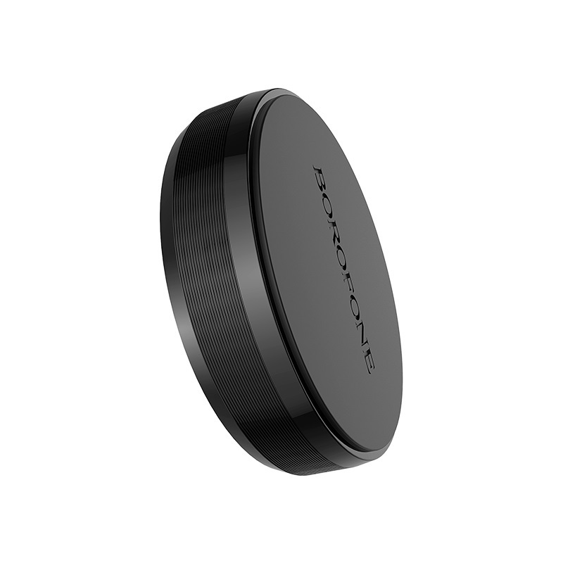 Borofone Car holder BH7 Platinum magnetic, stick-on base black
