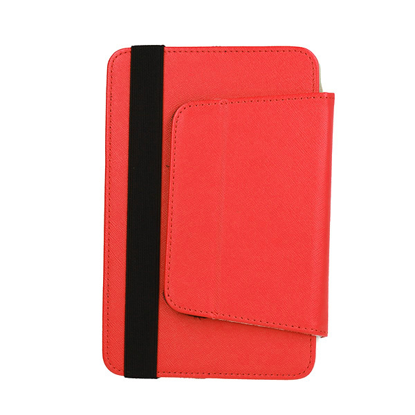 Universal BOOK Case for Tablets 7" DESIGN 1 RED