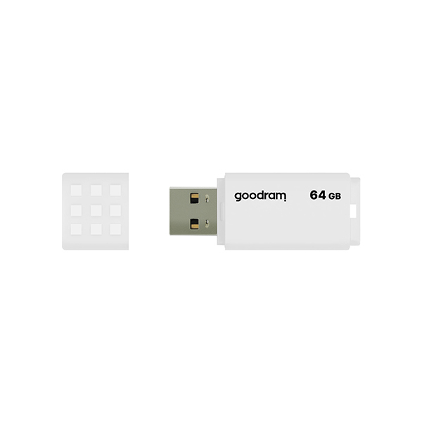 GOODRAM UME2 Pendrive - 64GB USB 2.0 WHITE