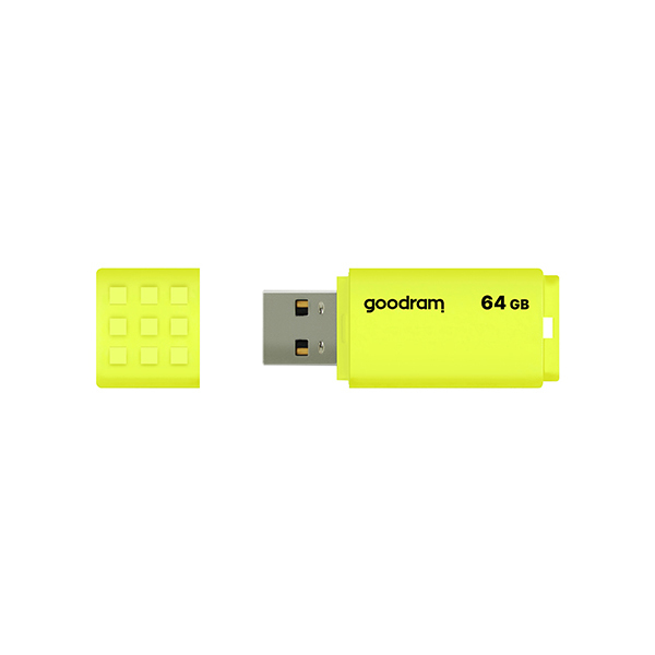 GOODRAM UME2 Pendrive - 64GB USB 2.0 YELLOW