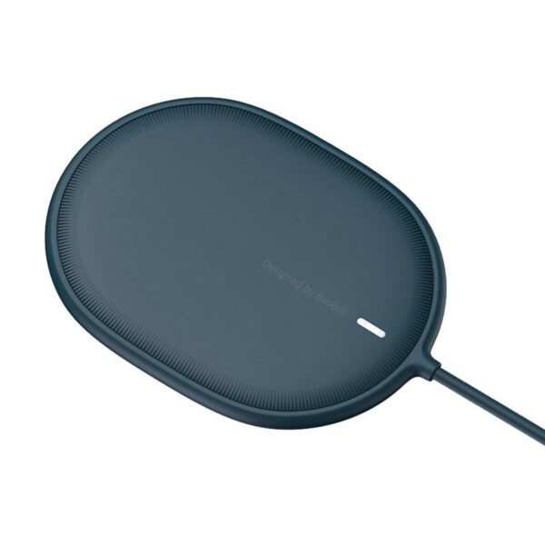 Baseus Induction Charger LIGHT Magnetic Iphone 12 with Type C cable (WXQJ-03) Blue