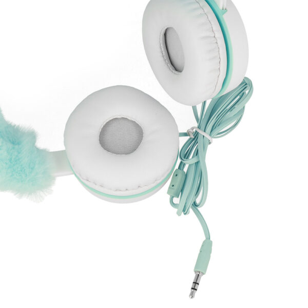 GJBY headphones - Plush RABBIT Pink