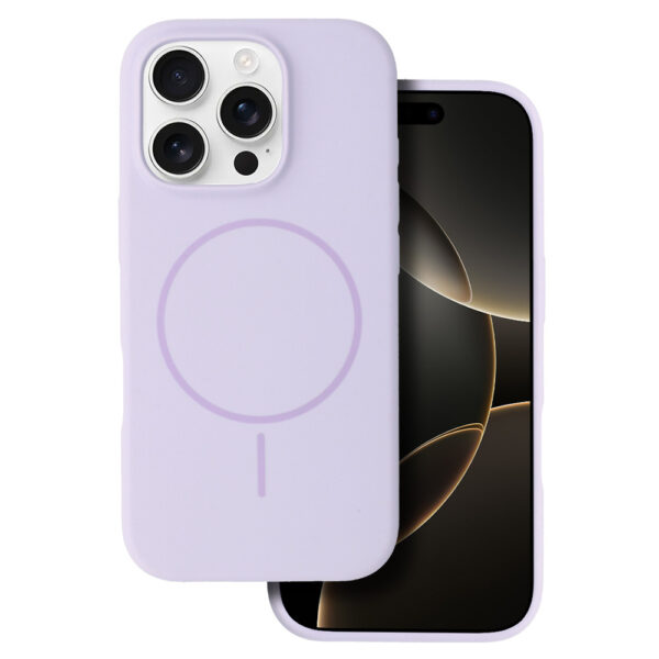 Magsafe Slim Silicone for Iphone 13 Pro Max purple
