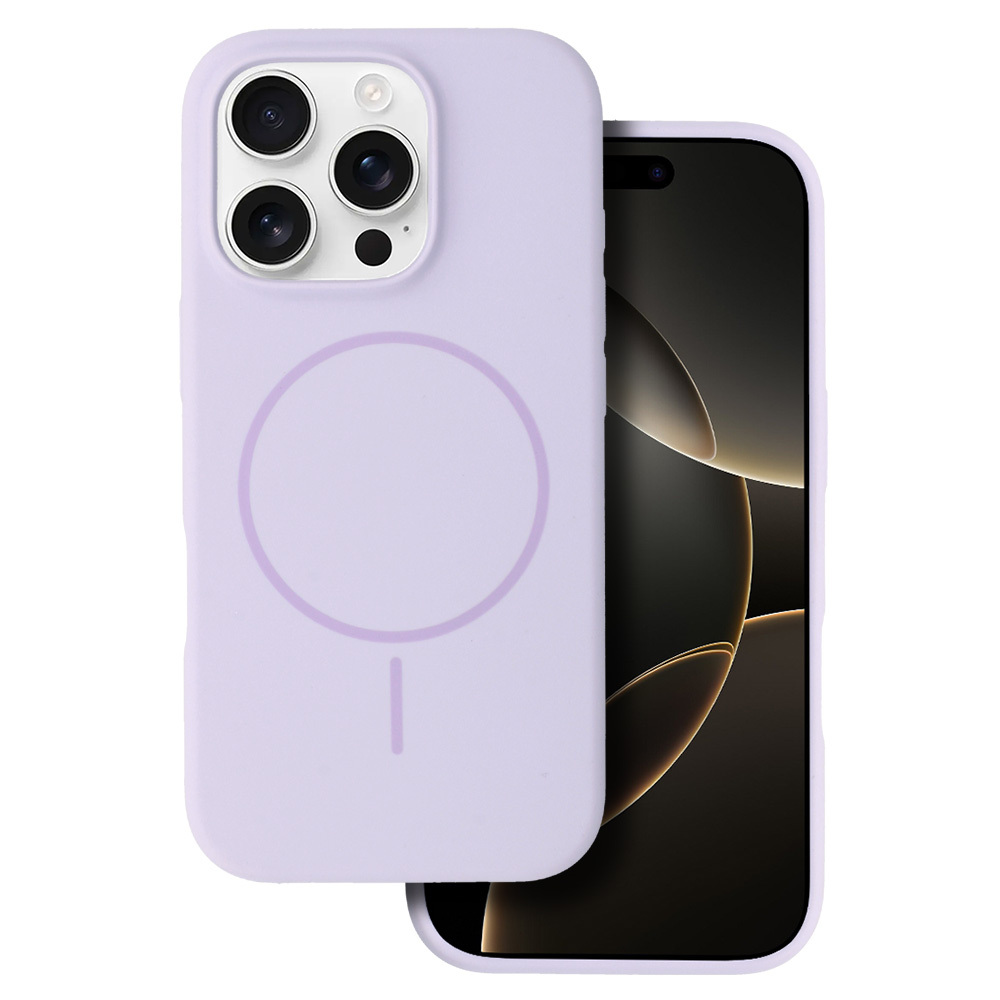 Magsafe Slim Silicone for Iphone 13 Pro Max purple