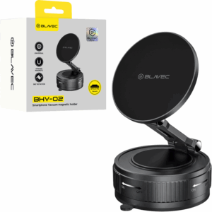 Blavec Car holder BHV-02 vacuum, magnetic (BHV02-PMB) black